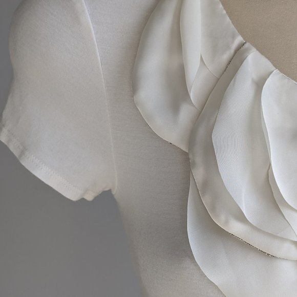 Ann Taylor cream top size XS - Picture 9 of 11